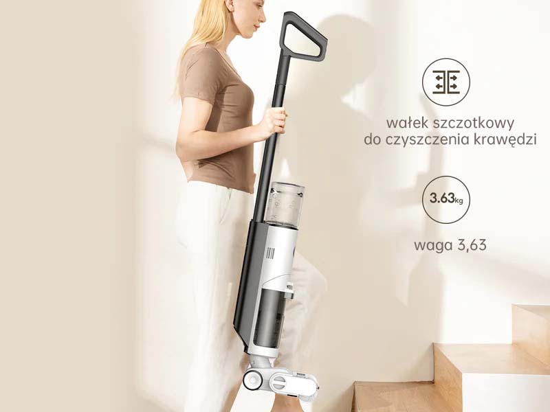 Sprzątanie pod niskimi meblami